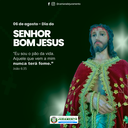 JURAMENTO CELEBRA SEU PADROEIRO, SENHOR BOM JESUS, EM FERIADO MUNICIPAL